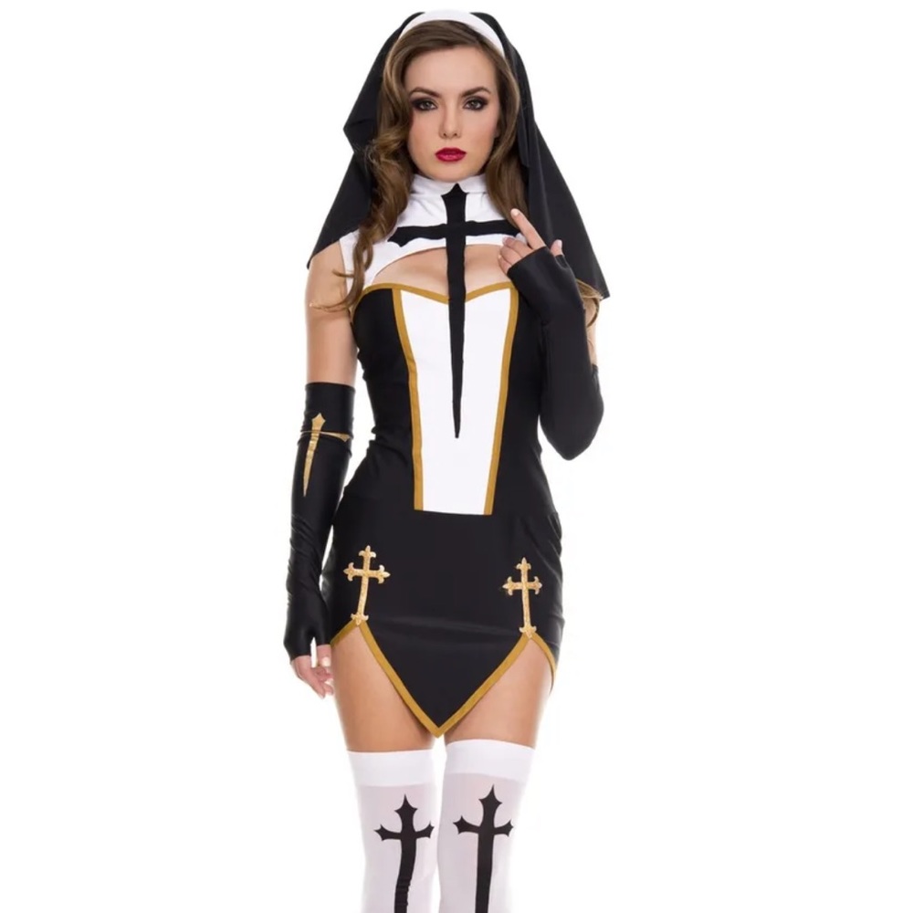 Bad Habit Nun Costume - Picture 1 of 4